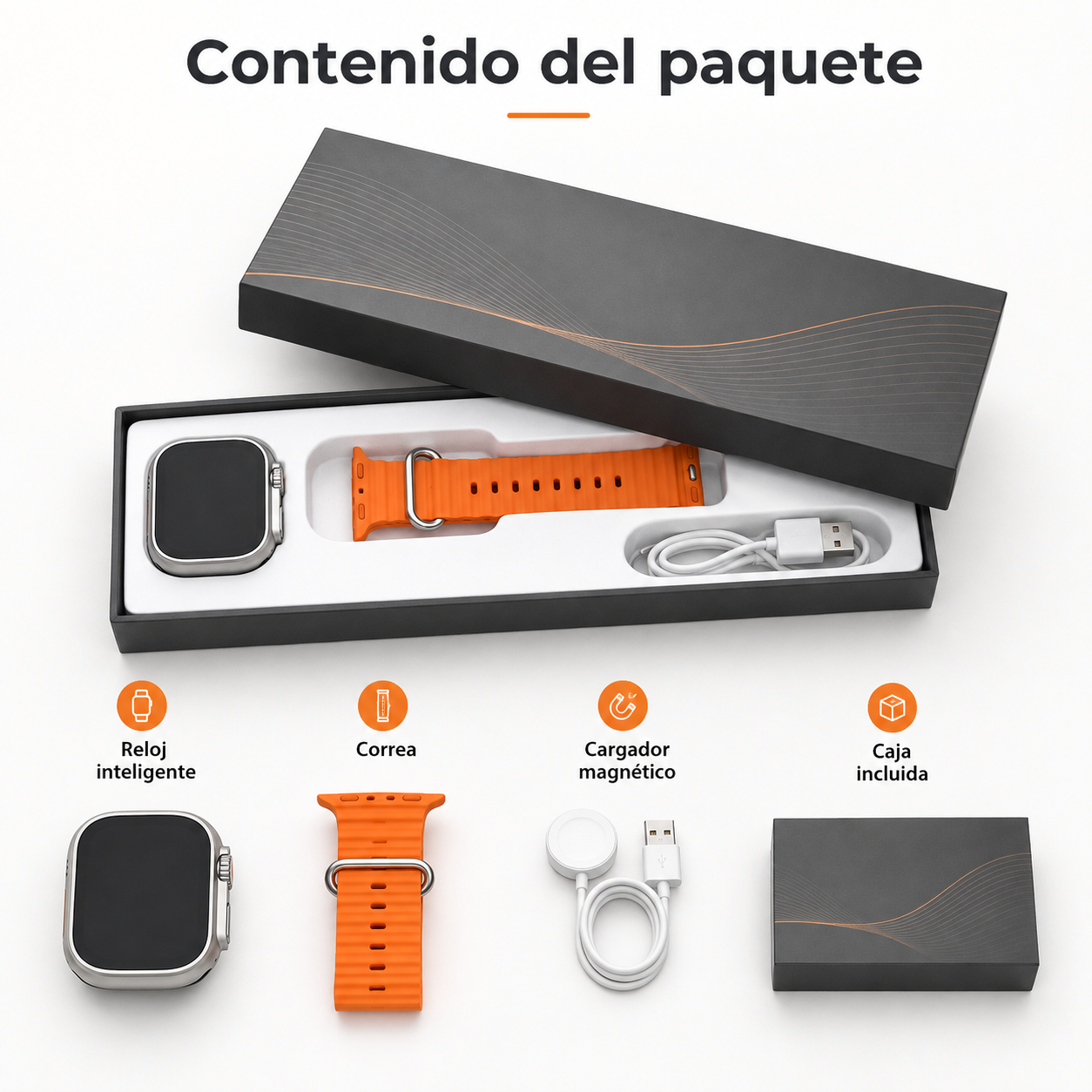 Reloj Inteligente Premium con Llamadas Bluetooth