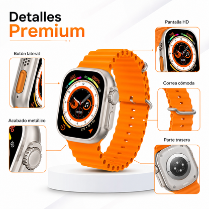 Reloj Inteligente Premium con Llamadas Bluetooth
