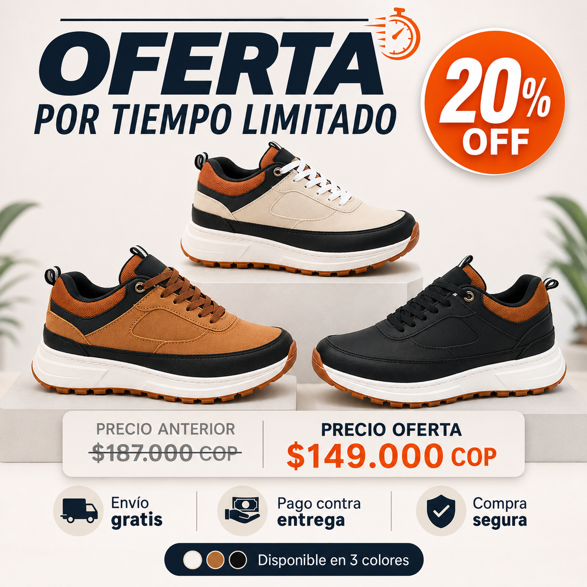 🔥👟 OFERTA - ZAPATO CASUAL FORCE PRO - 20 % de descuento 👟🔥